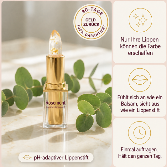 Rosemont Lippenstift für reife Lippen – pflegend & langanhaltend